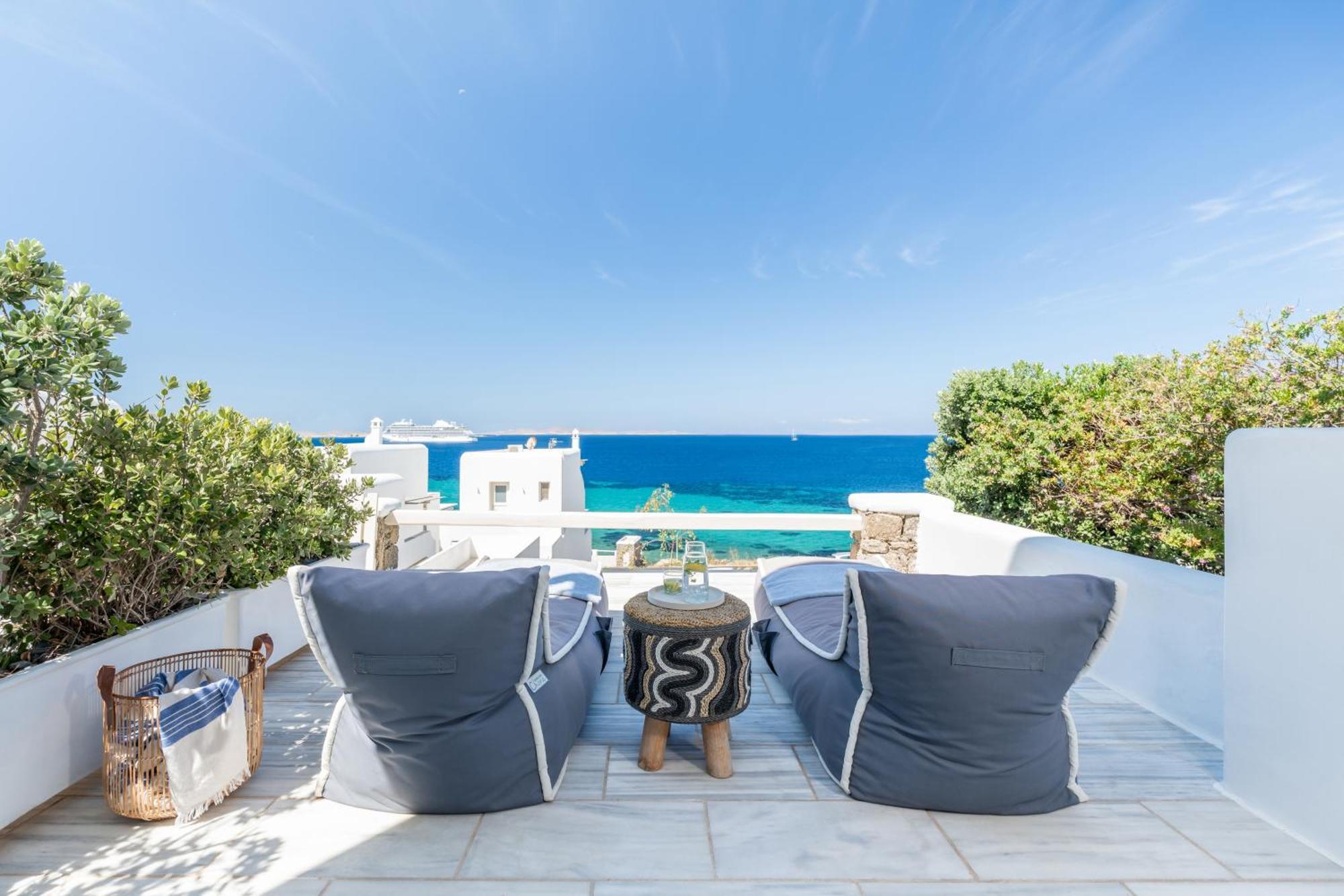 Namaste Boutique Apartments Mykonos Tourlos Exterior foto